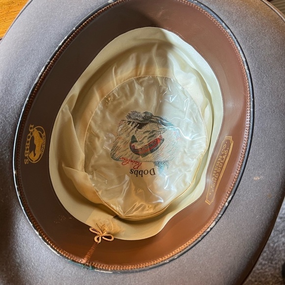 Dobbs Rainbow vintage fedora size 6 3/4 - Picture 10 of 12
